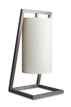 Patinated bronze table lamp L74 - Table lamps by Casadisagne