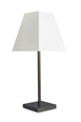 Table lamp white fabric shade L110 Big - Table lamps by Casadisagne