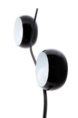 Okio Totem lampadaire noir verreries noires - Lampadaire by Concept Verre