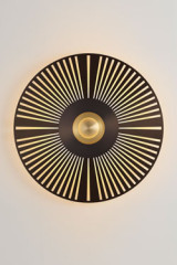Atmos Éclat applique Art Déco noire - Applique by CVL Luminaires