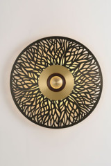 Atmos Racine grande applique contemporaine noire graphite - Applique by CVL Luminaires