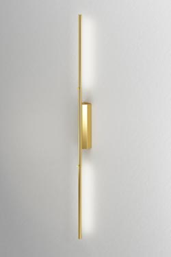 IP Link bathroom wall lamp in polished brass 96 cm - Bathroom lighting by CVL Luminaires