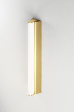 IP Metrop bathroom wall lamp in satined brass 32.5 cm - Bathroom lighting by CVL Luminaires