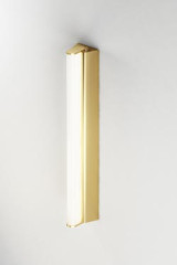 IP Metrop bathroom wall lamp in satined brass 32.5 cm - Bathroom lighting by CVL Luminaires