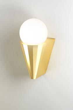 Cornet Applique de salle de bain comme un cornet de glace - Salle de bains by CVL Luminaires