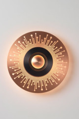 EARTH-SUN applique cuivre et graphite petit modèle - Applique by CVL Luminaires