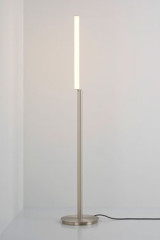 Signal solo 176 floor lamp in satin nickel - Floor lamps by CVL Luminaires