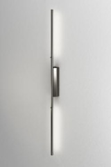 IP Link applique de salle de bain finition noire graphite poli 96 cm - Salle de bains by CVL Luminaires