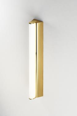IP Metrop applique de salle de bain en laiton poli 32,5 cm - Salle de bains by CVL Luminaires