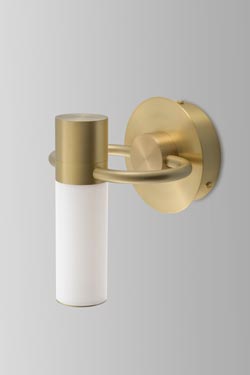 IP Storm applique de salle de bain en laiton satiné - Salle de bains by CVL Luminaires