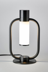 Lampe de table, collection Storm, en métal graphite - Lampe de table by CVL Luminaires