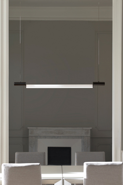 Signal design pendant, neon new look, in graphite metal 97cm
