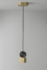 Small pendant Calée V1 ultra design and minimalist solid brass and polycarbonate - Pendants by CVL Luminaires