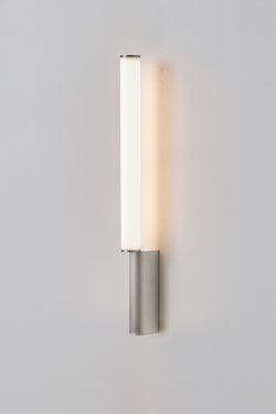 Signal 445 applique néon finition nickel satiné