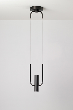 Storm suspension design finition graphite - Suspension by CVL Luminaires