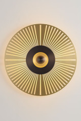 Atmos Éclat gold Art Deco sconce - Wall lights by CVL Luminaires