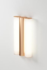 Gamma applique de salle de bain 2 lumières en cuivre satiné - Wall lights by CVL Luminaires