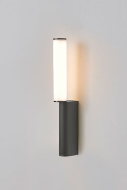 Signal 345 retro contemporary black graphite wall light - Wall lights by CVL Luminaires