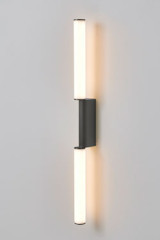 Signal 720 double neon retro-contemporary black wall light - Wall lights by CVL Luminaires