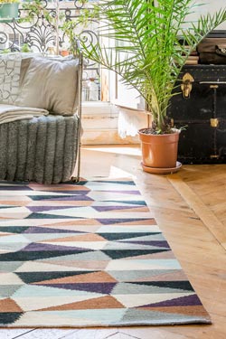 Prisme tapis aux motifs géométrique120x170