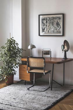 Tapis gris Blur light 135x190