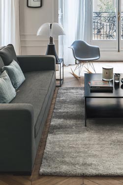 Tapis Pacifik gris 160x230