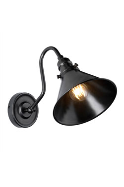 Applique articulée en bronze vieilli noir Provence - Applique by Elstead Lighting
