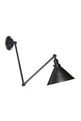 Applique rétro Provence en bronze patiné noir - Applique by Elstead Lighting