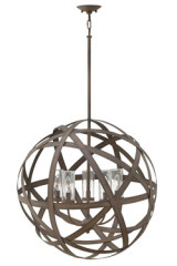 Carson suspension d'extérieur 5 lumières IP44 - Suspension d'extérieur by Elstead Lighting