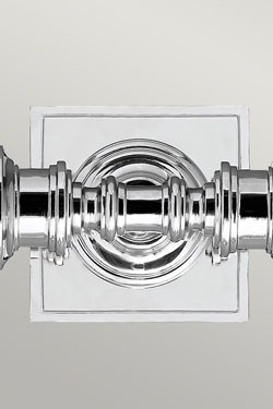 Double applique de salle de bain Payne horizontale