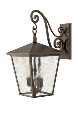 Grande applique d'extérieur lanterne 4 lumières Trellis - Applique d'extérieur by Elstead Lighting