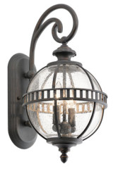 Halleron applique d'extérieur boule 25cm - Applique d'extérieur by Elstead Lighting