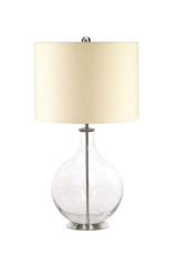 Lampe de table en verre soufflé transparent Orb  - Lampe de table by Elstead Lighting