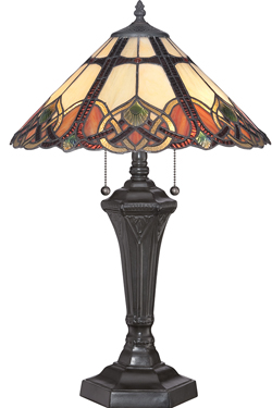 Lampe de table Tiffany Cambridge - Lampe de table by Elstead Lighting