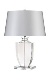 Liona lampe de table en cristal transparent Liona - Lampe de table by Elstead Lighting