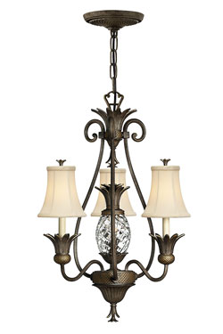 Lustre ananas Plantation 3 branches - Lustre by Elstead Lighting