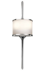 Mona petite applique de salle de bain chromée - Salle de bains by Elstead Lighting