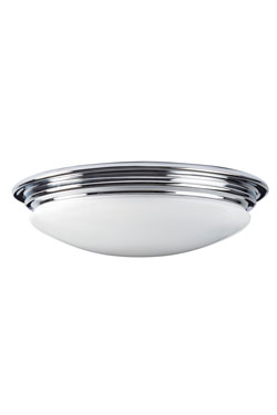 Plafonnier chromé de salle de bain Brompton  - Salle de bains by Elstead Lighting