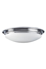 Plafonnier chromé de salle de bain Brompton  - Salle de bains by Elstead Lighting