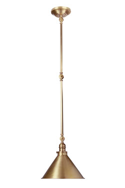 Provence suspension Vintage en laiton vieilli