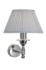 Assia bathroom wall light in chromed metal - Bathroom lighting by Estro