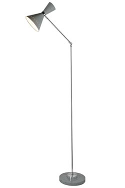 Diva white articulated floor lamp - Floor lamps by Estro