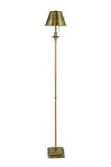 Kuma lampadaire doré sur batterie - Lampe sans fil by Estro