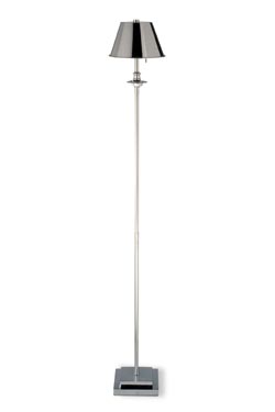 Kuma lampadaire sans fil chromé  - Lampe sans fil by Estro