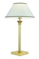 Lampe de table en bronze poli Principe - Lampe de table by Estro