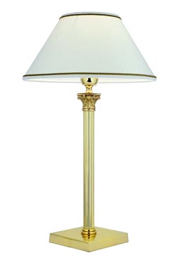 Principe polished bronze table lamp - Table lamps by Estro
