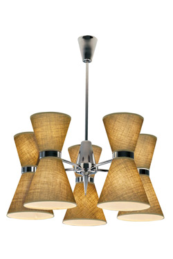 Lustre Stilnovo 5 lumières Divina - Lustre by Estro