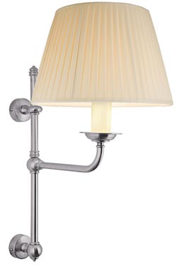 Nuguria grande applique de chevet orientable chromée - Applique by Estro