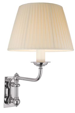 Nuguria petite applique orientable chromée - Applique by Estro