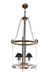 Classic bronze lantern with 4 lights Sally - Pendants by Estro